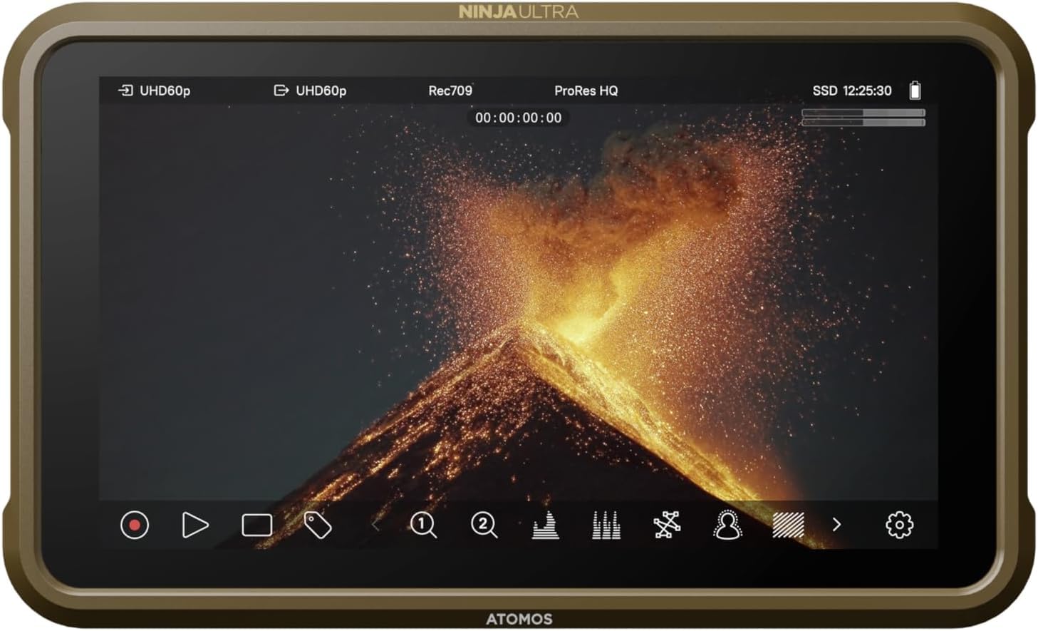 Atomos Ninja Ultra 5,2" 8K HDR Fieldmonitor & Recorder 1000nit Touchscreen HDMI 8K ProRes RAW 4K120