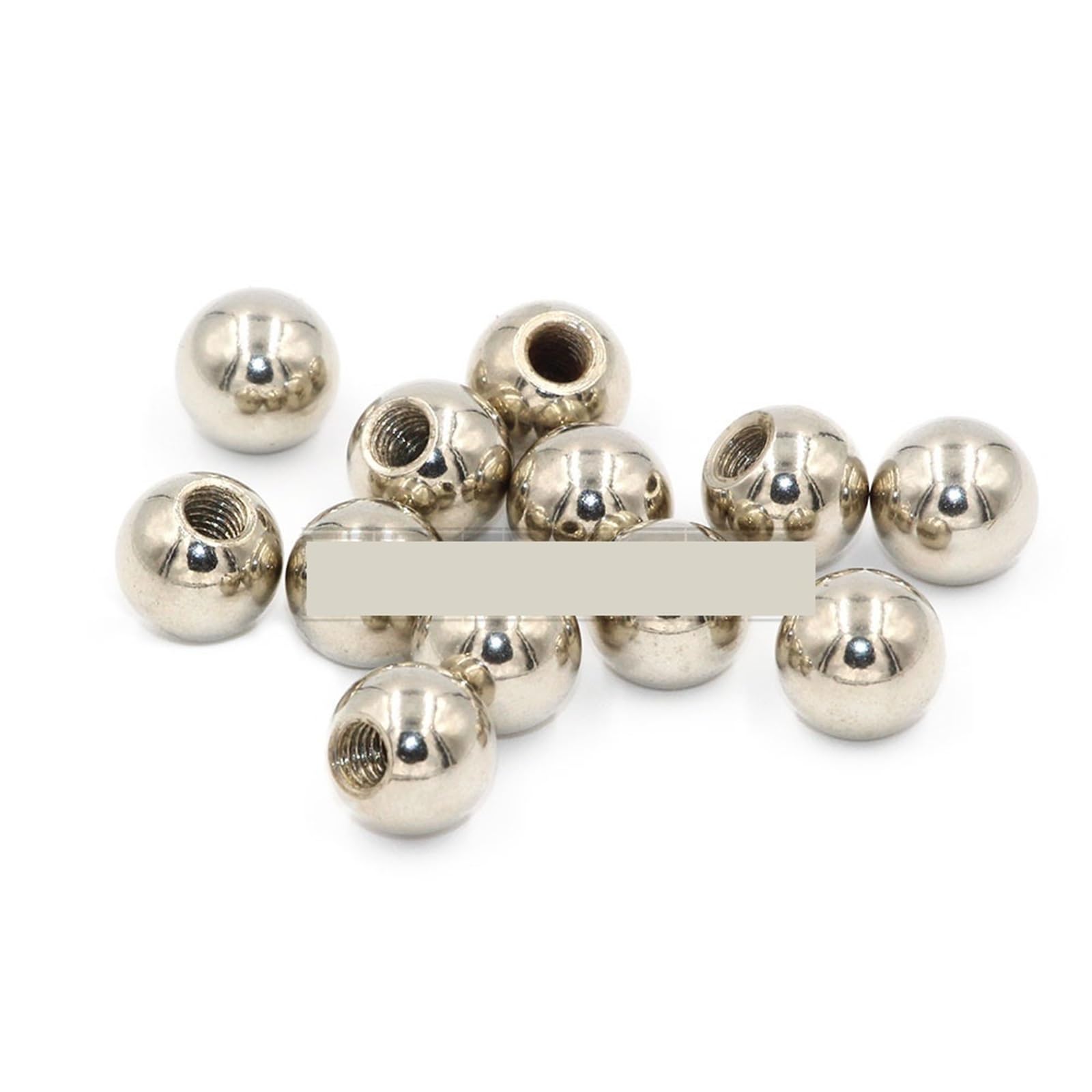 OrBhes50pcs/lot 3D printer For reprap For Delta For Kossel K800 Steel ball/For reprap M4 dedicated drilling & Tapping Neck Finish ball distinctive