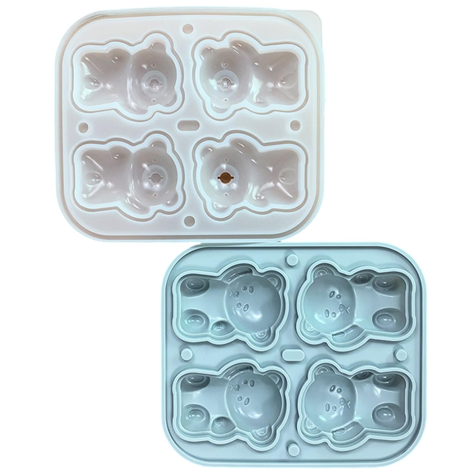 Xinsheinelry Easy Releases Silicone Bear for Chocolate Creation Mousses Cake Baking Mold Valentines Day Dessert Molds Chocolate Candy Molds