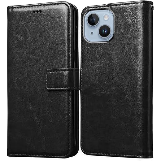 Solimo Flip Case for iPhone 14 Plus