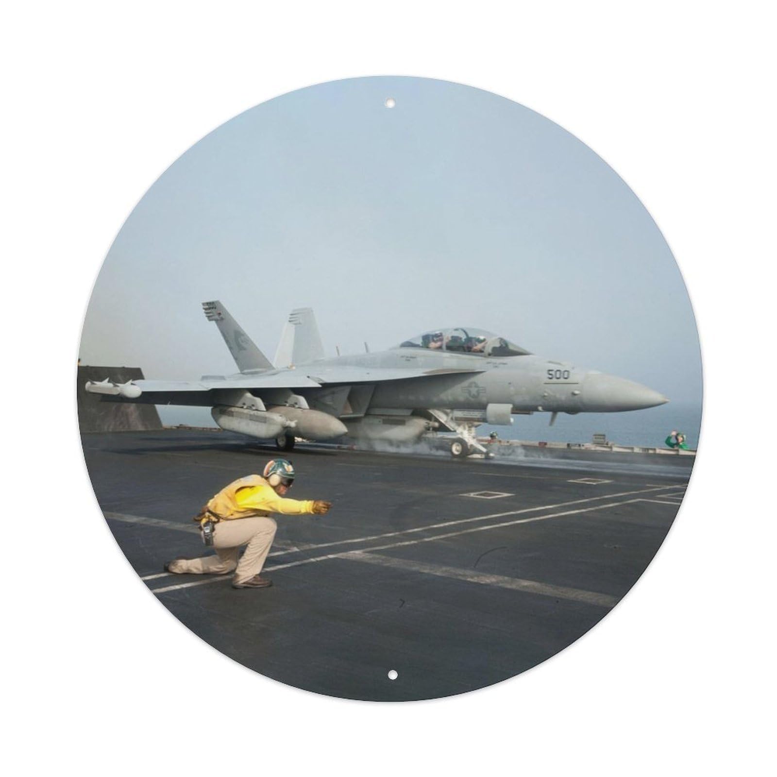 FA-18E Super Hornet Carrier Fighter Aviation Metal Tin Sign