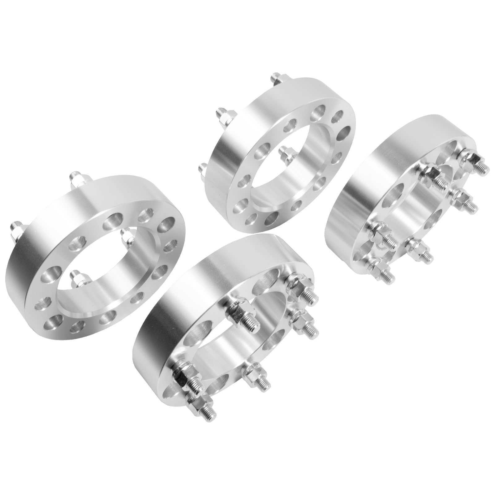 Separadores de ruedas de 4 piezas con 6 pernos de 139,7 mm y 38 mm para T-Yota, Honda Passport, Mitsubishi Montero, Land Cruiser, 4Runner, Lexus, Isuzu, FJ Cruiser, Hilux y Dodge