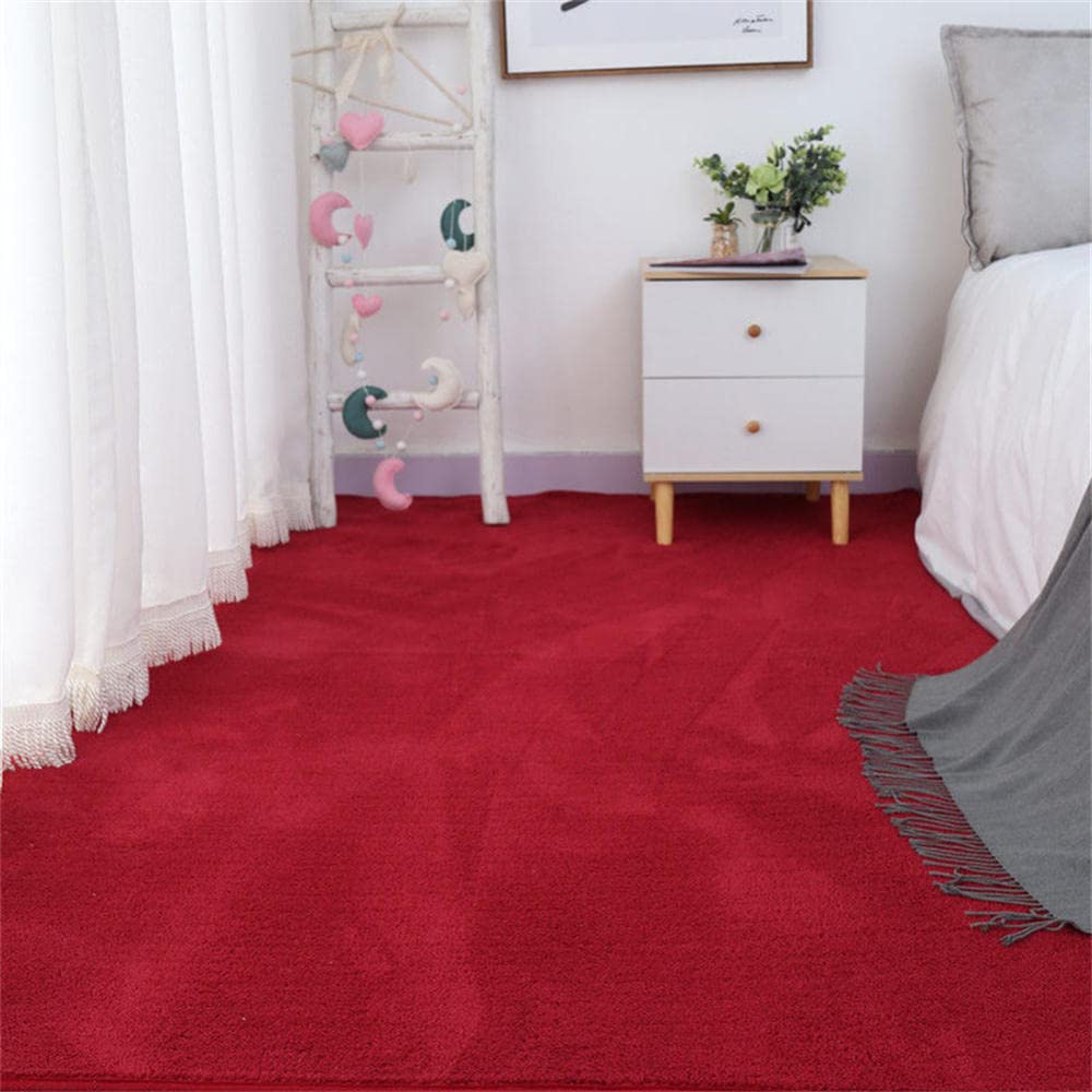 Tapis salon moderne abstrait pour réchauffer la chambre des enfants