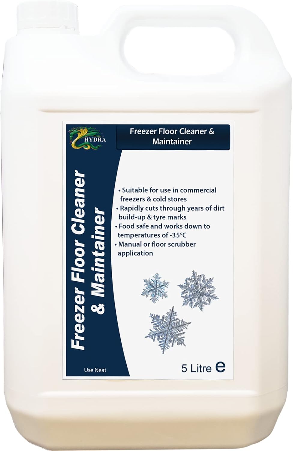 Effectively Clean Floors HYDRA FREEZER FLOOR CLEANER & MAINTAINER 5L
