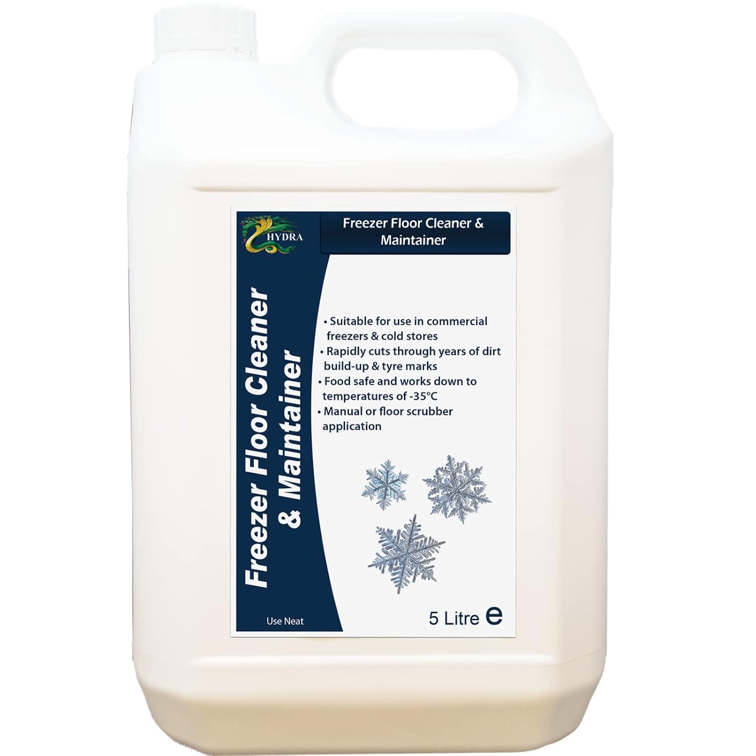 Effectively Clean Floors HYDRA FREEZER FLOOR CLEANER & MAINTAINER 5L