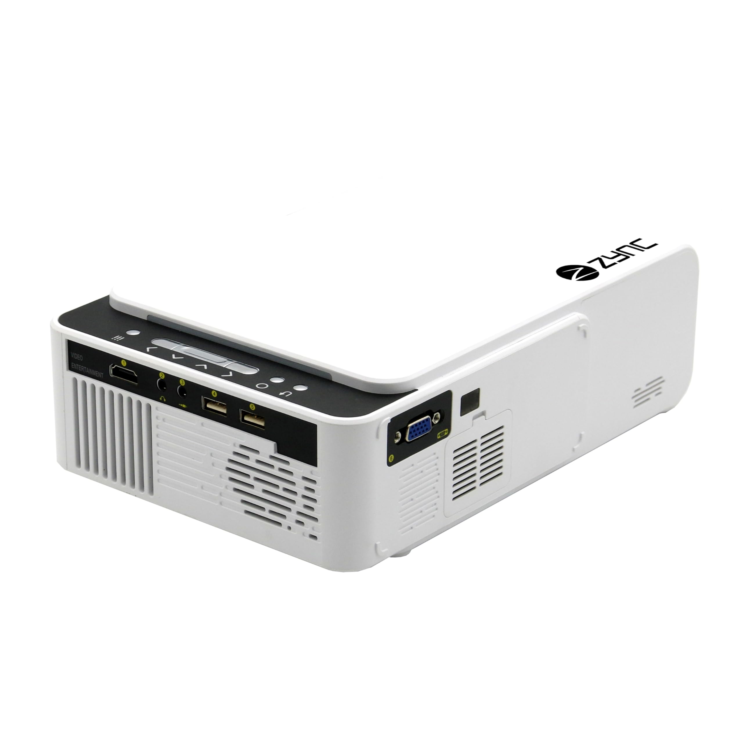 ZYNC T6 X WiFi LED Projector Built in YouTube Projector HomeCinema