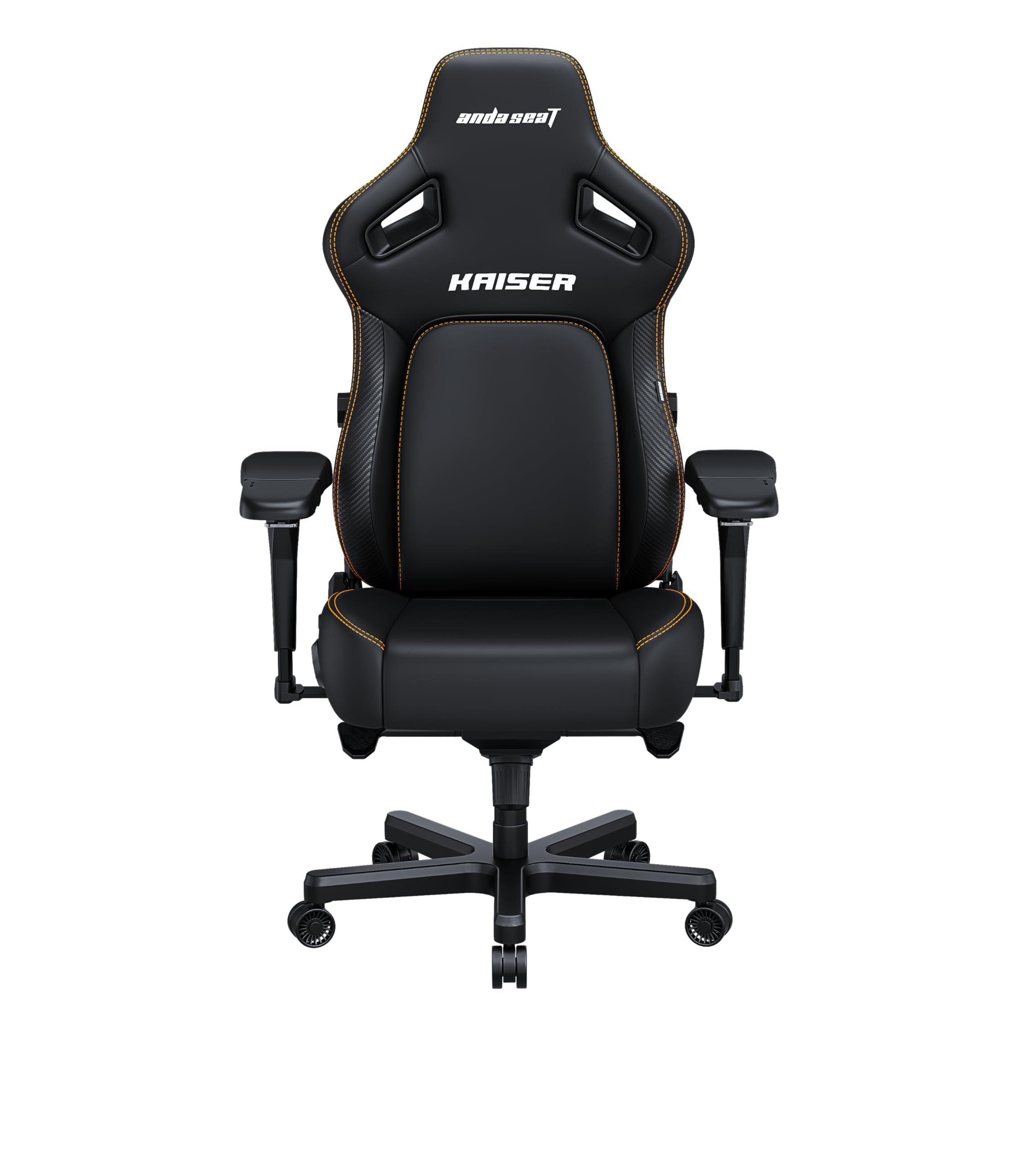 新品　革質高級ゲーミングチェア　ヘッドレストとランバーサポート付き　人間工学 Amazon.co.jp: Andaseat Kaiser4 5Dアームレスト ポップアウト式