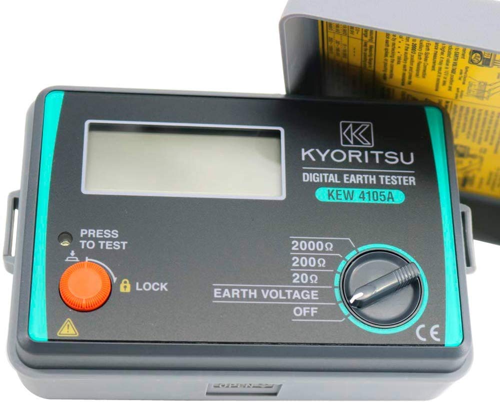 デジタルアーステスター　4105A Amazon.co.jp: KYORITSU 4105Aデジタルアース抵抗テスターメーター20
