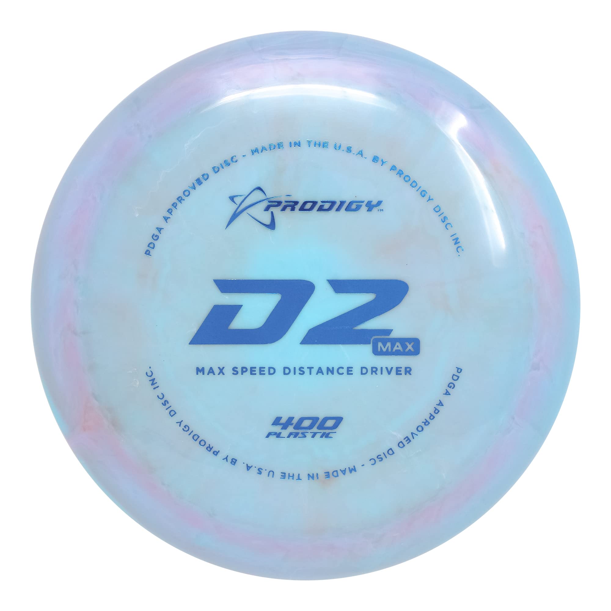 Prodigy Disc 400 D2 Max Driver | Overstable Disc Golf Distance Driver | Extremely Durable | Great for Max Distance Shots | Colors May Vary