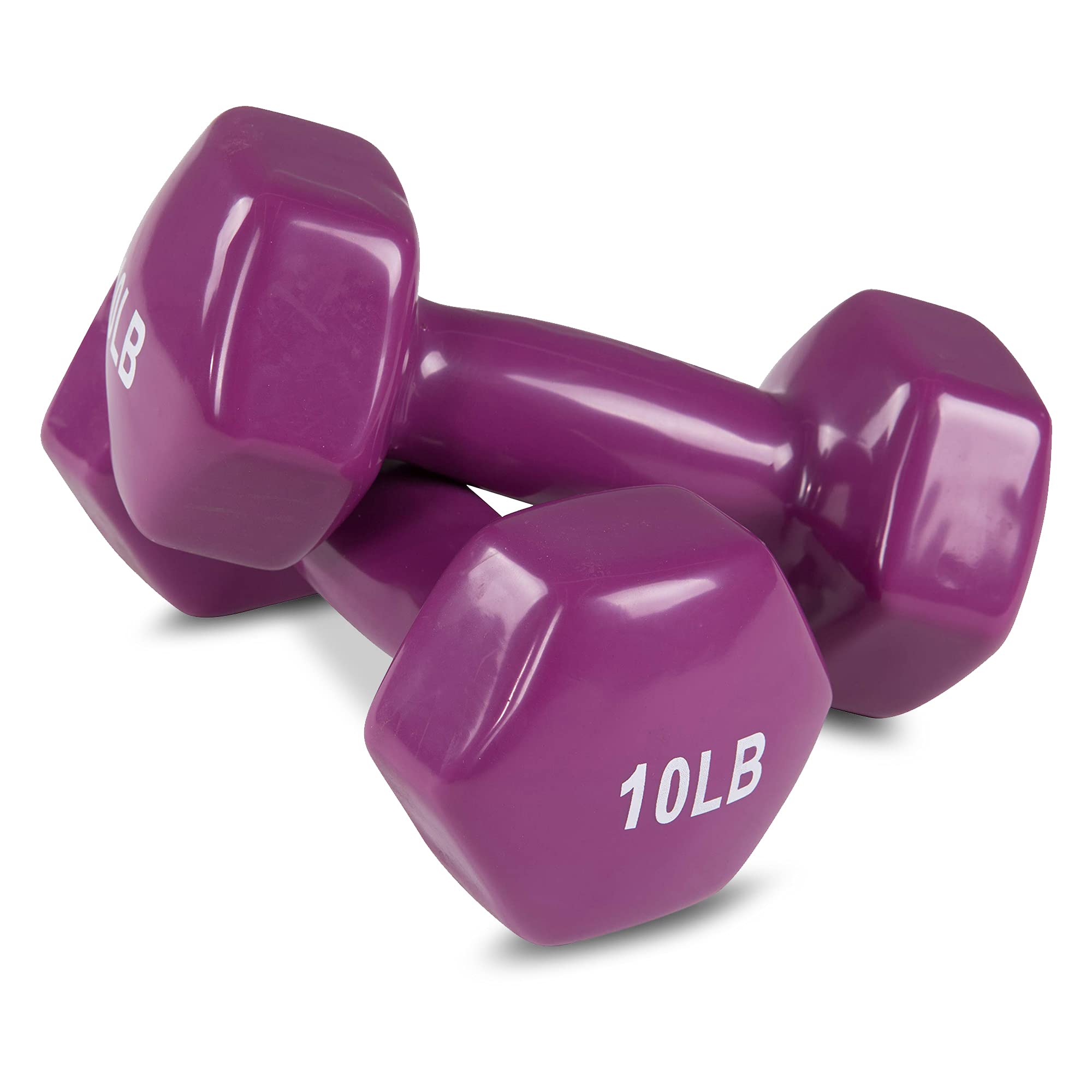 Amazon | Amazonベーシック ビニールダンベル 2点セット 0.9kg