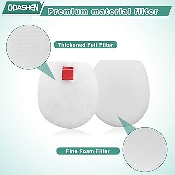IZ300UKT Filterset voor Shark IZ300, IZ300UK, IZ300UKT, IZ320 IZ320UK, IZ320UKT Anti Hair Wrap Draadloze Stofzuigers (IZ300(1 2
