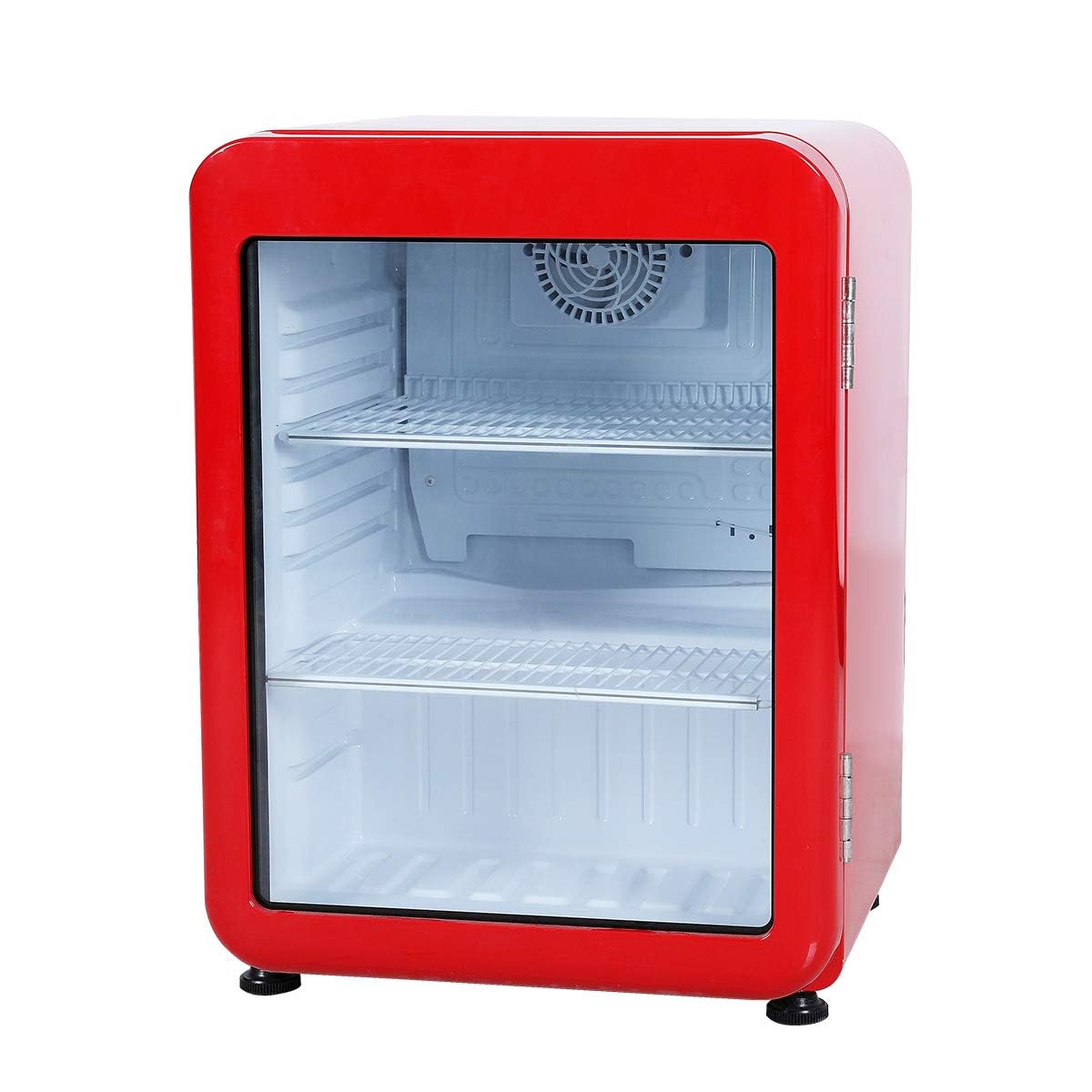 Amazon.co.jp: Hijiru レトロ冷蔵ショーケース68L/赤 アウトレット Amazon.co.jp: Hijiru レトロ冷蔵ショーケース68L/赤 アウトレット