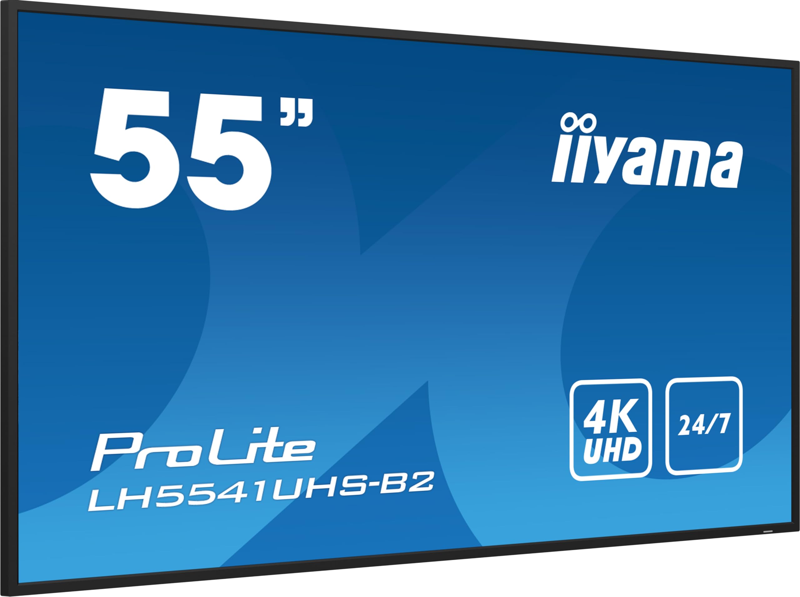 Iiyama Prolite Lh5541uhS-B2, 139cm (55''), 4k, Usb, Kit, Schwarz Tft Monitor, 16:9, Bildschirmdiagonale: 139 Cm (55''), Aufl?sung: 3840x2160 Pixel, V