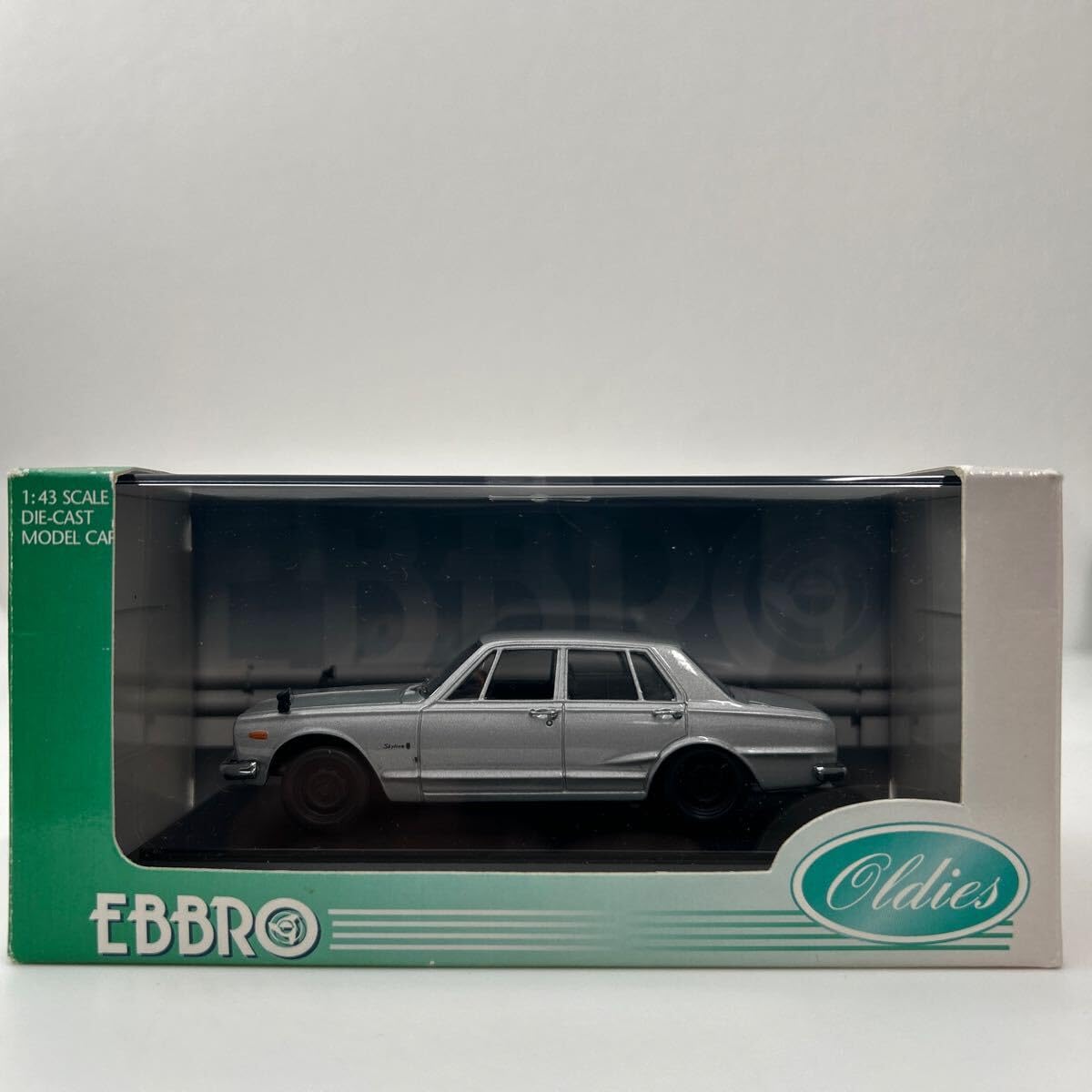 Amazon | EBBRO 1/43 NISSAN SKYLINE GT-R PGC10 Late 1969 Silver 