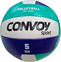 Bola Vôlei Oficial Costurada Para Quadra Ou Praia Convoy