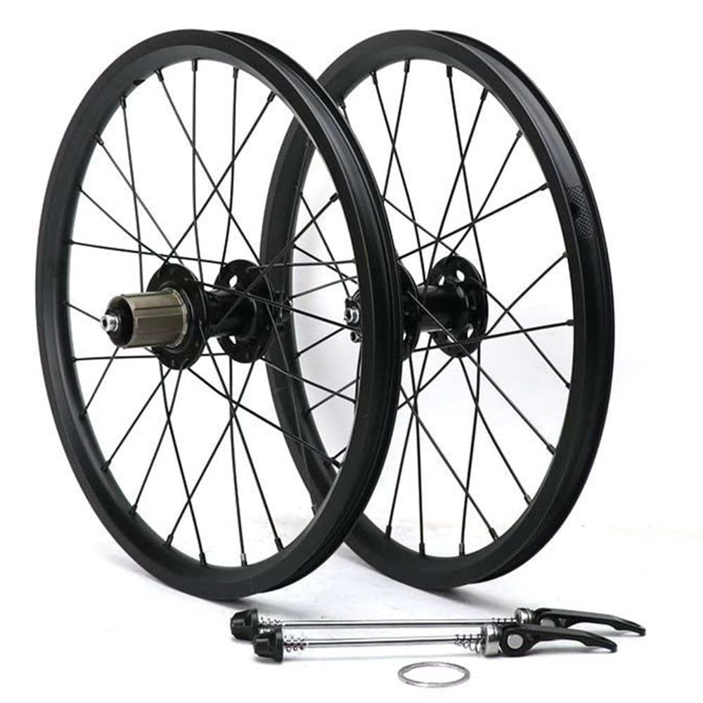 Amazon.co.jp: ホイールセット 16 BMX折りたたみ自転車349 6