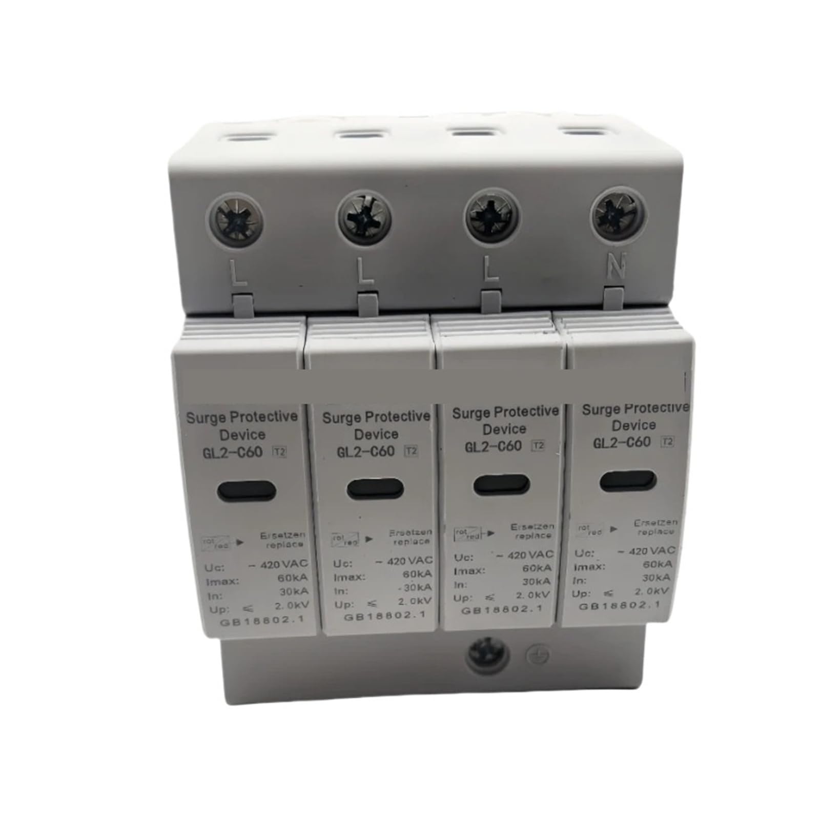 Ogranicznik przepięć do domu, niskiego napięcia AC 2P 3P 4P 20ka 40ka 60ka AC275v 385V 420v