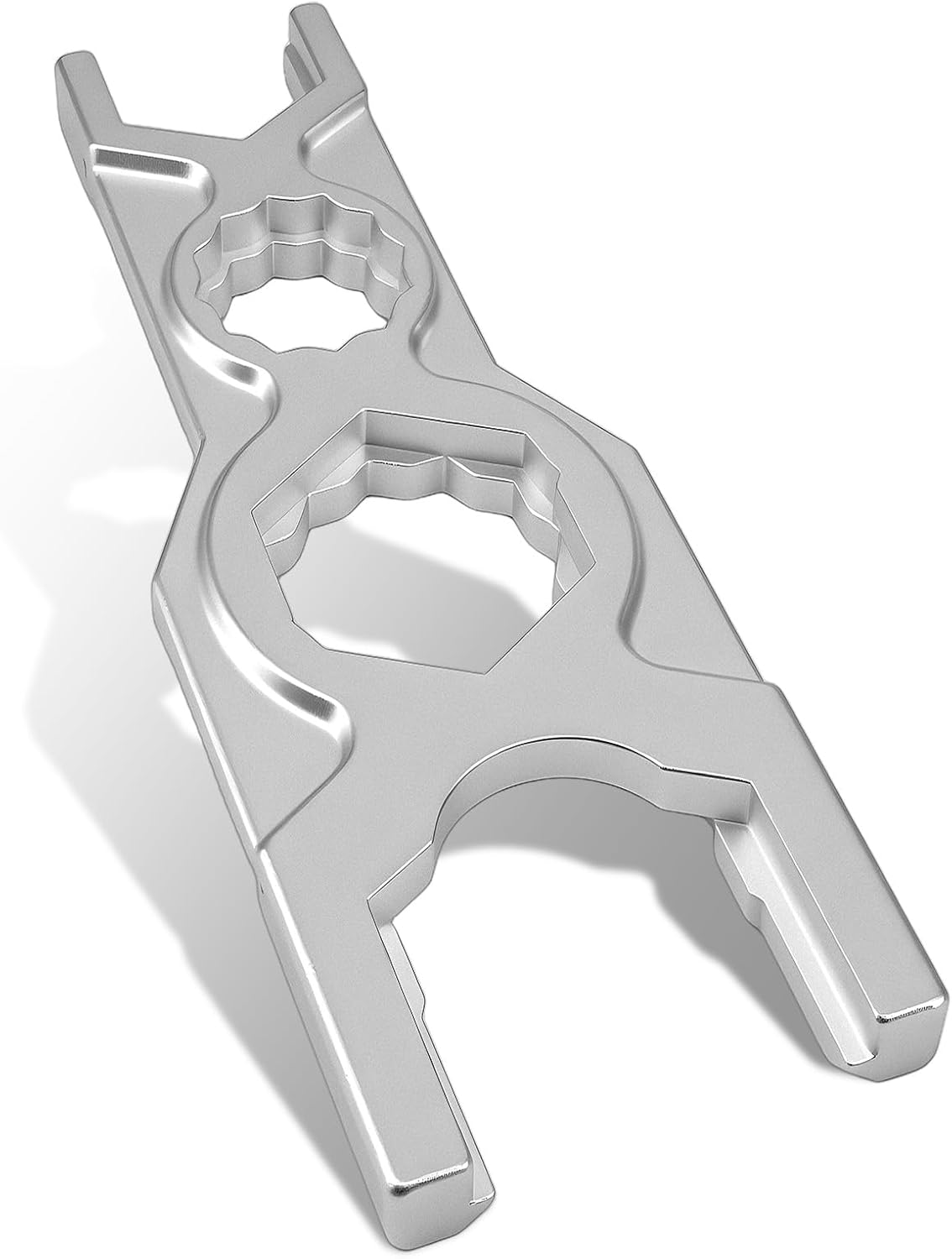 Smooth Jawed Spud Wrench-7-3/4-Flush Valve Wrench Ergonomic Multiple Wrenches-Ideal for Servicing and Installing Flushometers.