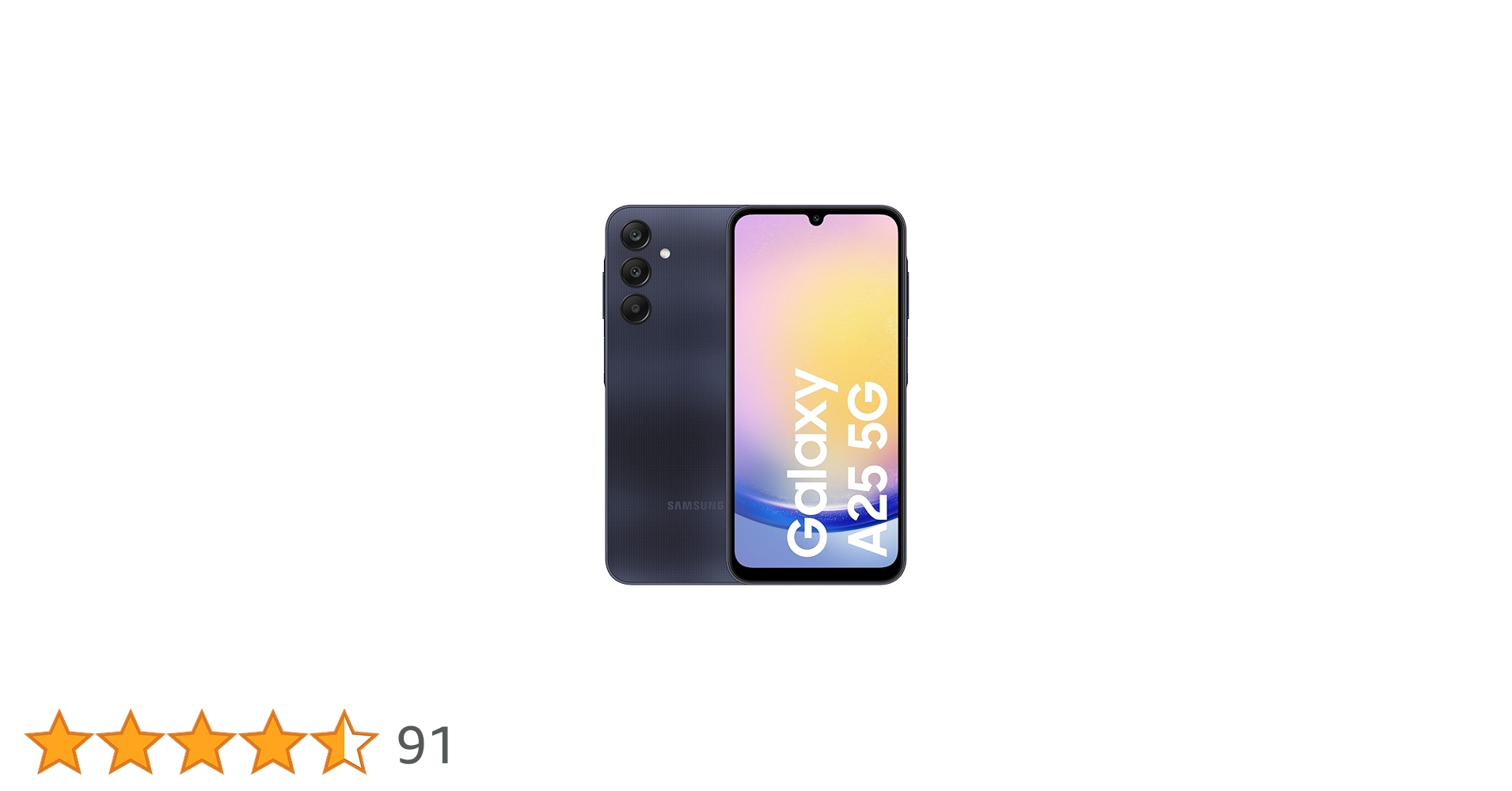 Samsung GALAXY A25 5G BLACK 256Go: Amazon.co.uk: Electronics