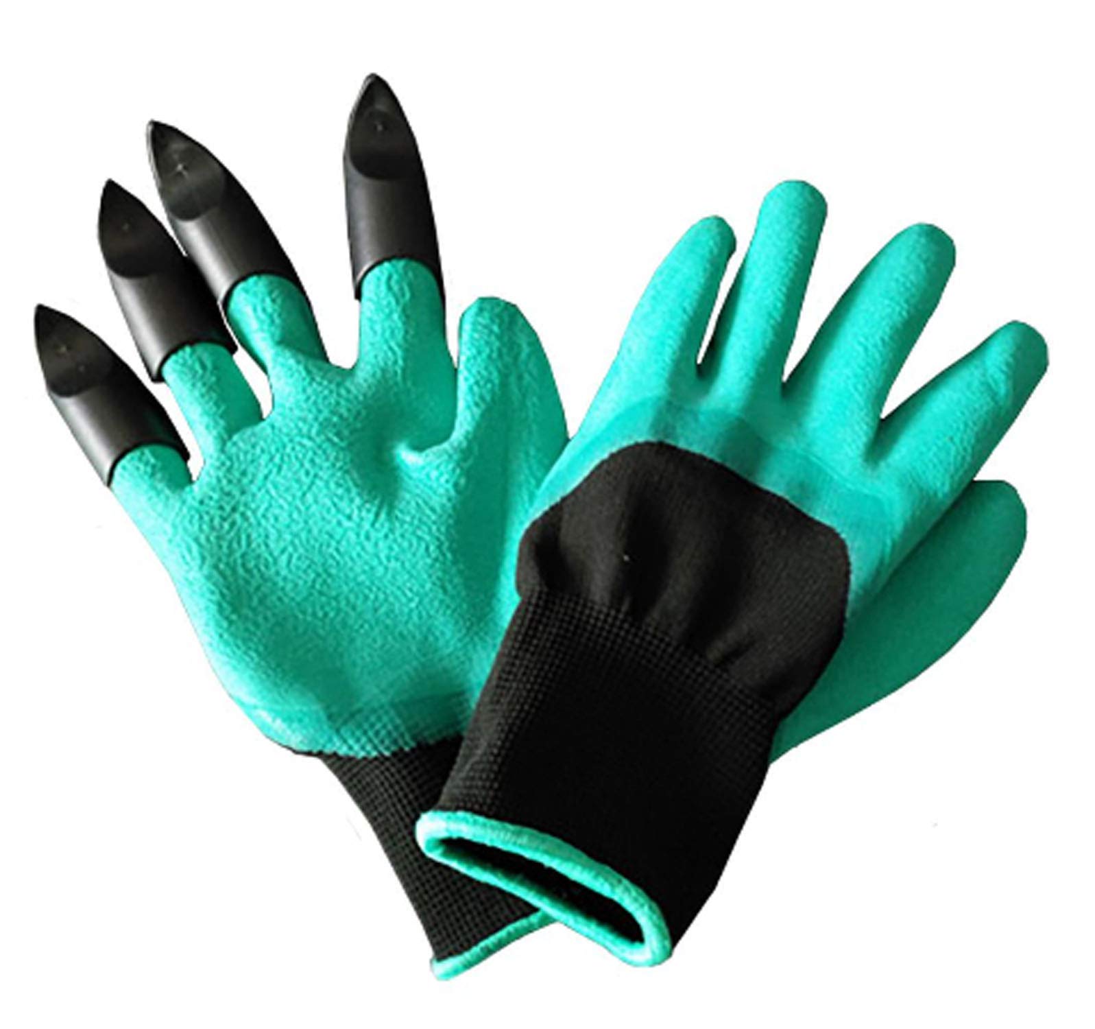 Garden Rubber Gloves with Claws Easy to Use for Gardening, Pruning, Digging & Planting (1 Pair)-picture-27