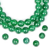 Vista 23 de AD Beads Cuentas sueltas redondas de piedras preciosas naturales de 381 mm para pulseras, collares, aretes, manualidades de joyería DIY