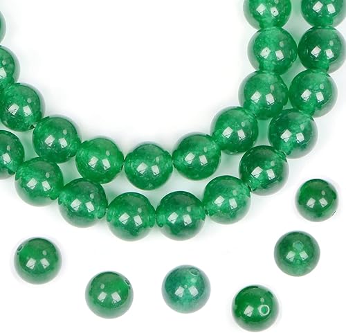 Miniatura 23 de AD Beads Cuentas sueltas redondas de piedras preciosas naturales de 381 mm para pulseras, collares, aretes, manualidades de joyería DIY