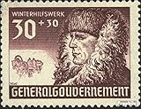 winterhilfe solothurn Gebiet: Generalgouvernement Prophila Collection Generalgouvernement 61 1940 Winterhilfe (Briefmarken für Sammler)