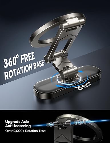 Miniatura 4 de Magsafe - Soporte magnético mejorado para teléfono para carrito de golf, compatible con MagSafe iPhone 17, 16, 15, 14, 13, 12, Series compatible con