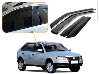 Calha de Chuva Acrilica Gol Parati 4 Portas G2 G3 G4 1996 a 2013