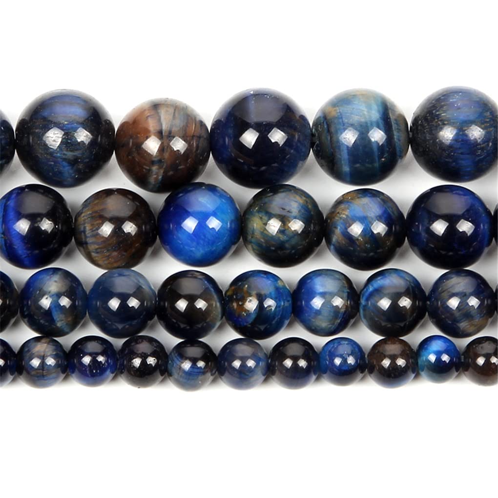 Perles oeil de tigre fabrication bijoux bracelets lapis rondes 8mm