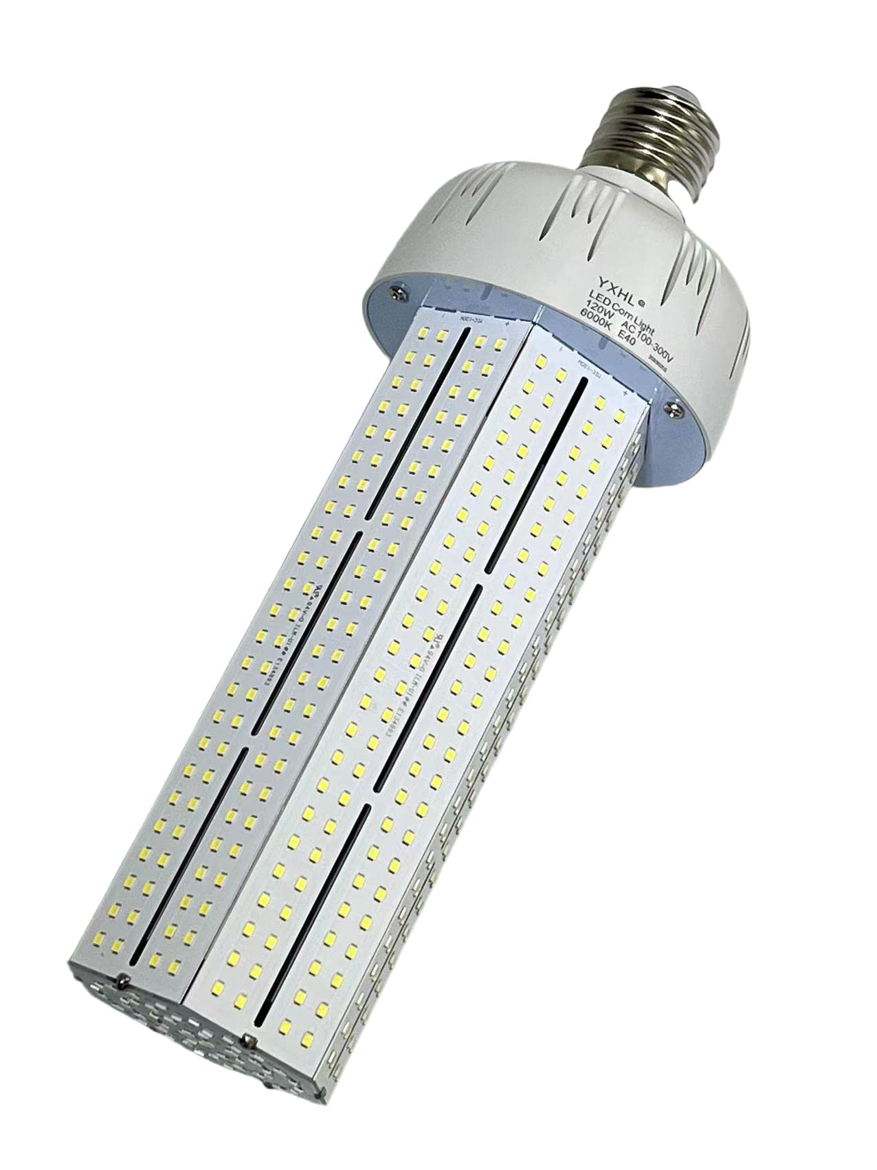 E40 LED Lampada 120W Lampadina Corn Risparmio energetico 6000k per magazzino, ufficio, officina, supermercato (15600 LM)