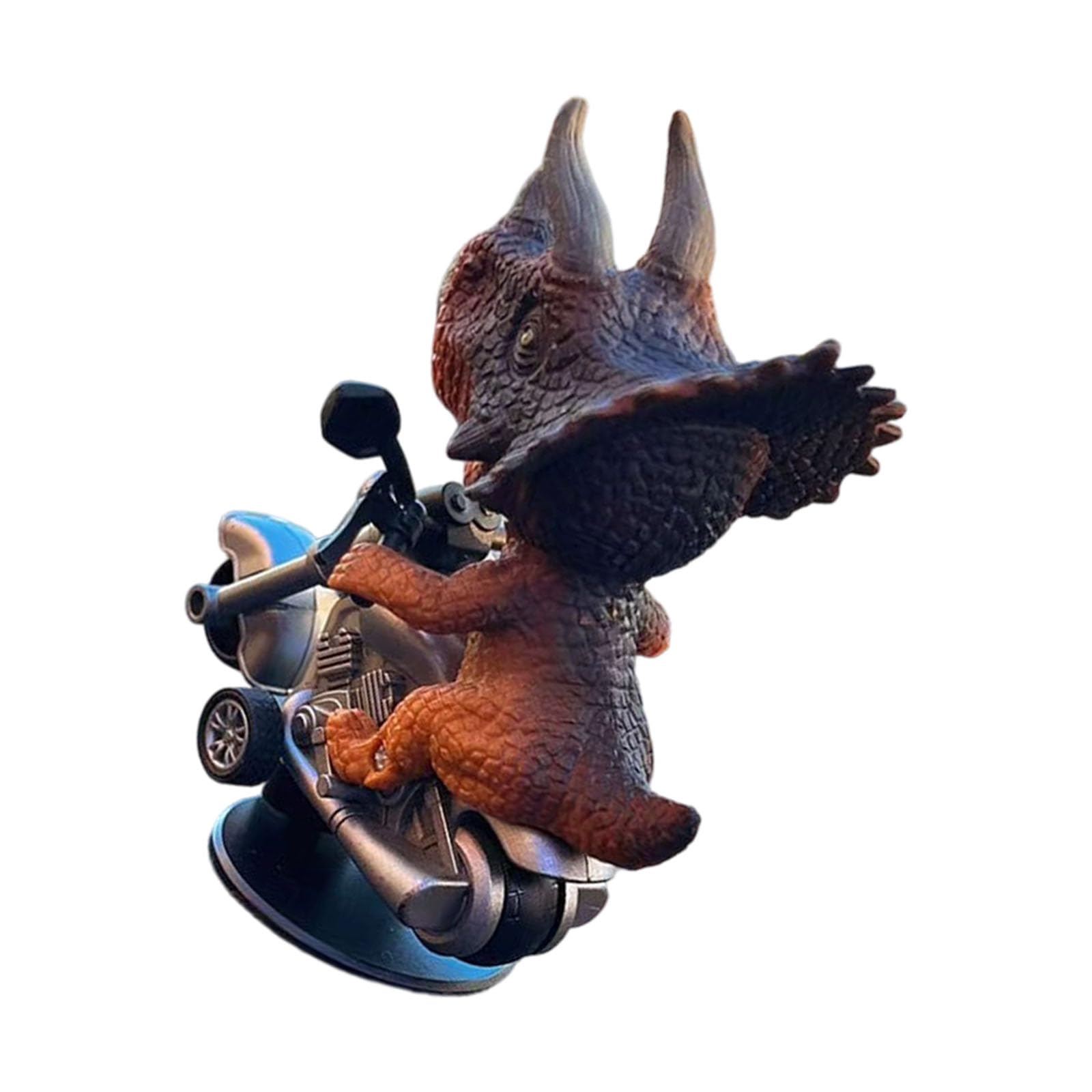 Hsioluted Automatic Balancing Animal Figure Easy Installation Vehicle Home Decor Featuring Inertial Drift Effect Automatic Balancing Animal Figure