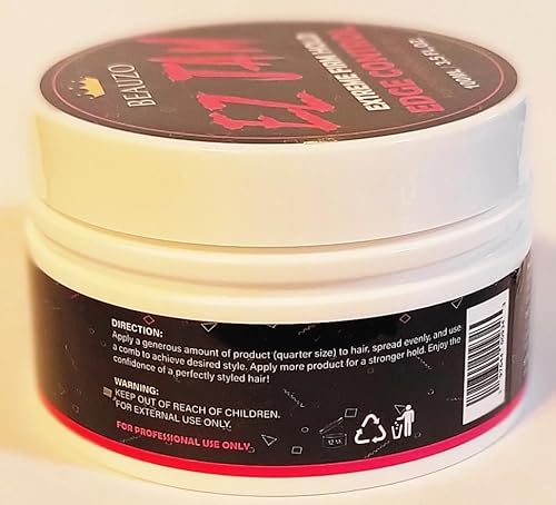 Beauzo Ez Jam Extreme Firm Hold Edge Control 3.5Fl Oz, Edge Control For Black Hair, Edge Gel, Edge Wax, 24 Hour Edge Tamer, Edge Control For Black Hair 4C Extreme Hold thumb #8
