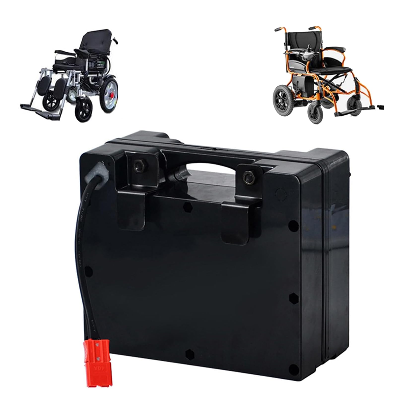 HJGHY 24V Lithium Battery Pack 24V 20Ah 25Ah 30Ah Electric Wheelchair Battery 24V Lithium Rechargeable Battery Lead Acid Replacement Batteries with Charger,24v,30Ah