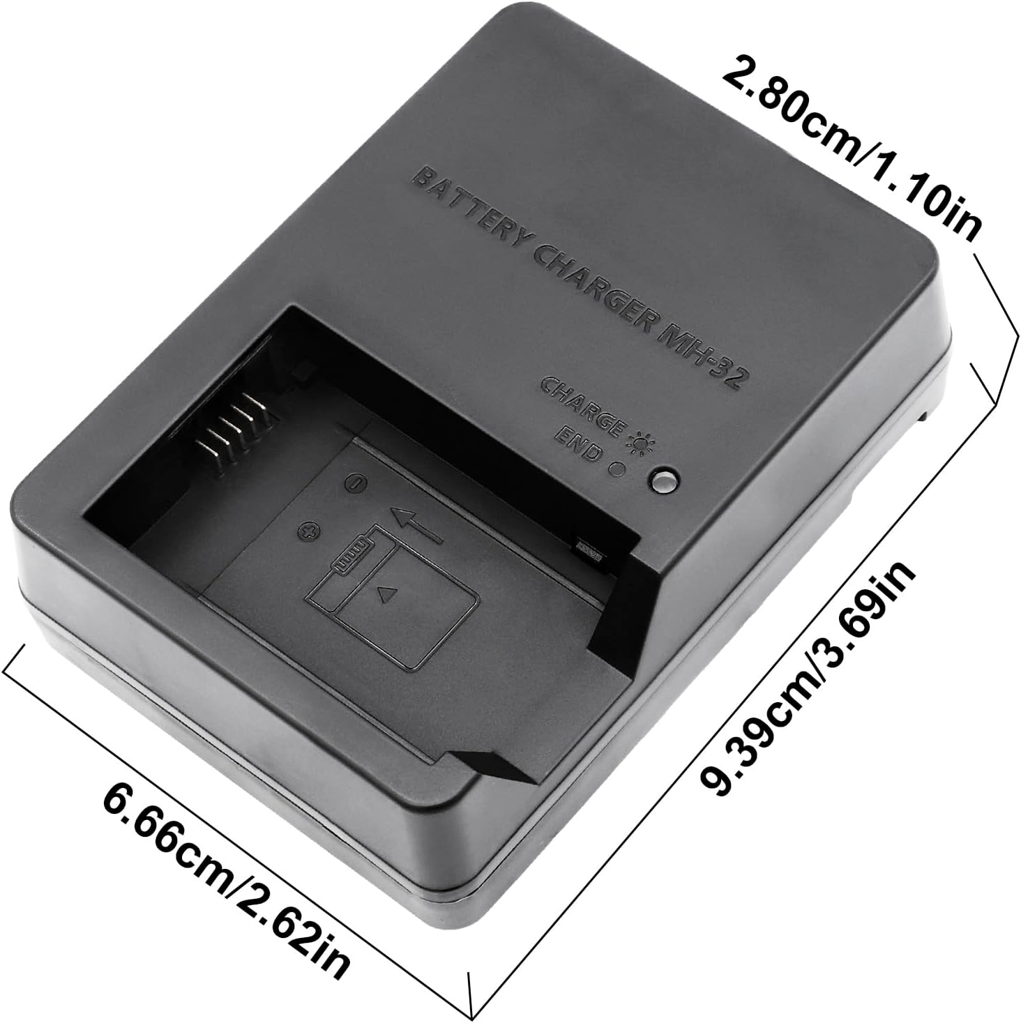 MH-32 MH32 Wall Battery Charger for Nikon EN-EL25 ENEL25 EN-EL25a Battery Compatible with Nikon Z50 Z 50 Z30 Z 30 Zfc Z fc Z50II Digital SLR Camera