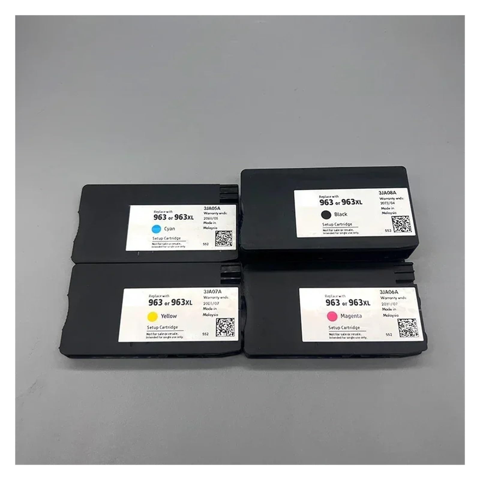 963XL Cartucho Tinta 4Pcs Compatible con HP OfficeJet 9010