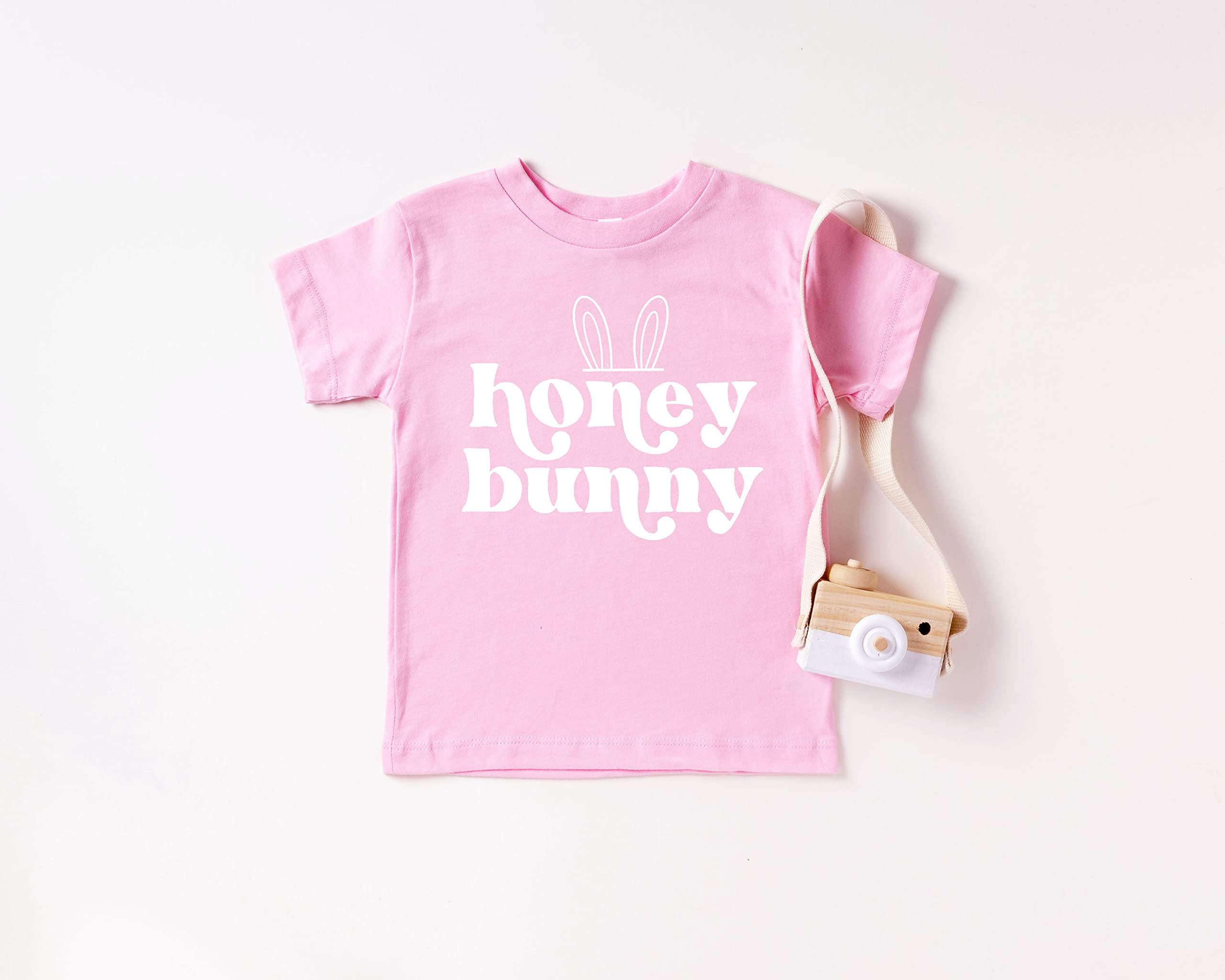 Olive Loves Apple Honey Bunny Easter Bodysuit for Baby and Toddler Youth Girl Mauve Bodysuit 6 Months