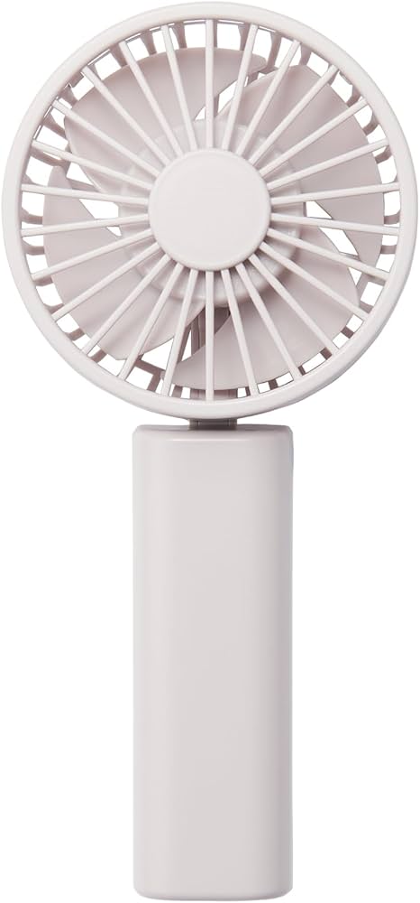 Amazon | 無印良品 充電式コンパクトハンディファン ピンク MJ-HF4-PK