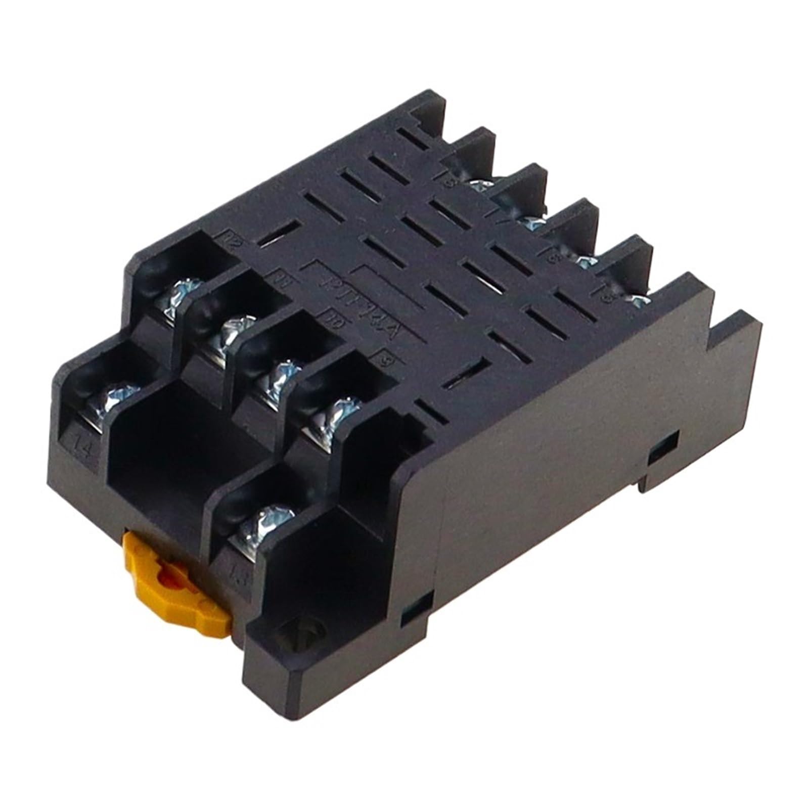 Relé intermedio HH64P LY4NJ 10A Micro relé electromagnético pequeño ACDC12V24V AC110V 220V 380V con base de zócalo de 14 pines PTF14A(DC24V)