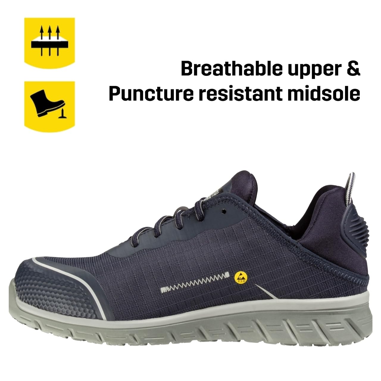 SAFETY JOGGER Calzado de Seguridad Industrial Señoras y señores - LIGERO2S1P - Zapatos de Seguridad, Zapatos Protectores