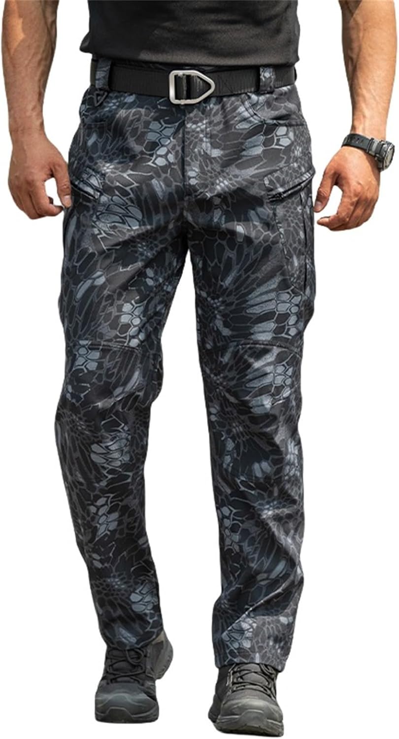 ZAMT Men's Tactical Pants Stretch Water Resistant Ripstop Cargo Work Pants Outdoor Lightweight Hiking Pants Men with Pockets - Image 2