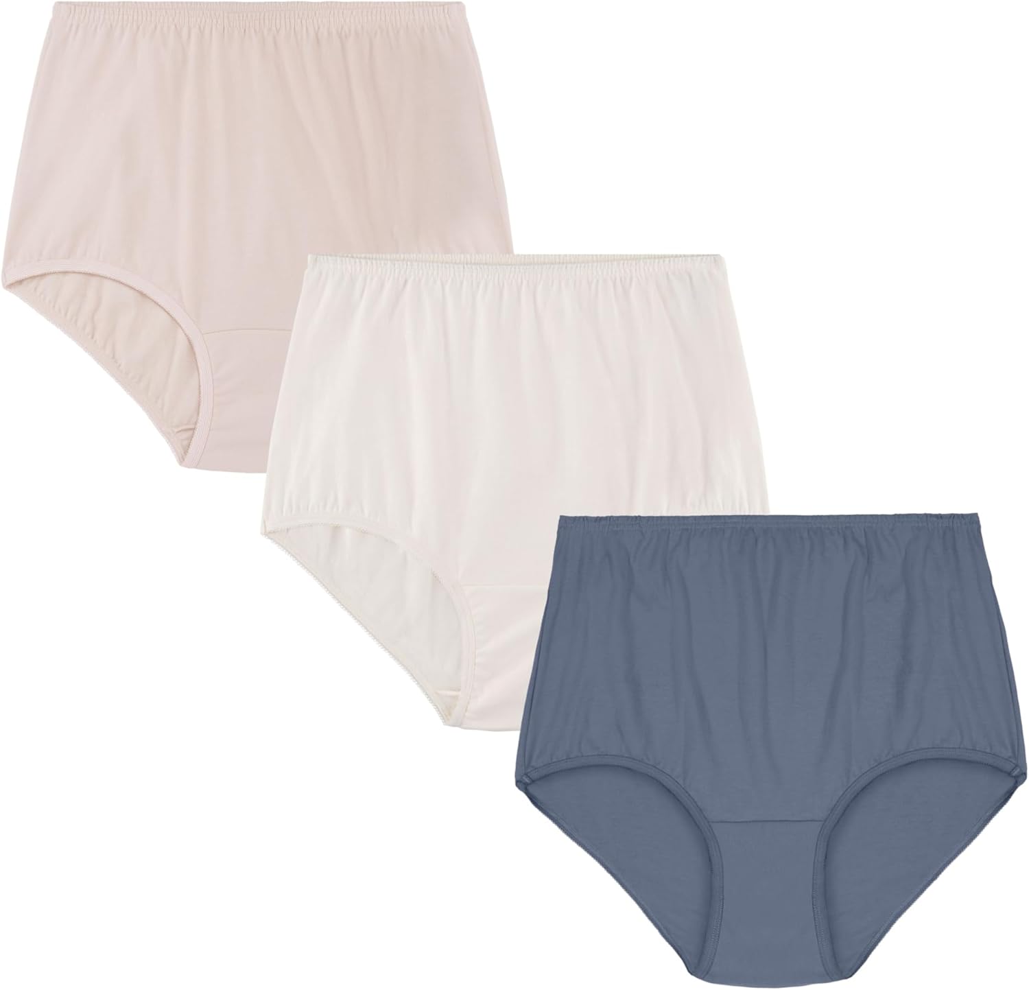 Cotton - Steele Blue/Cashmere/Glacier White