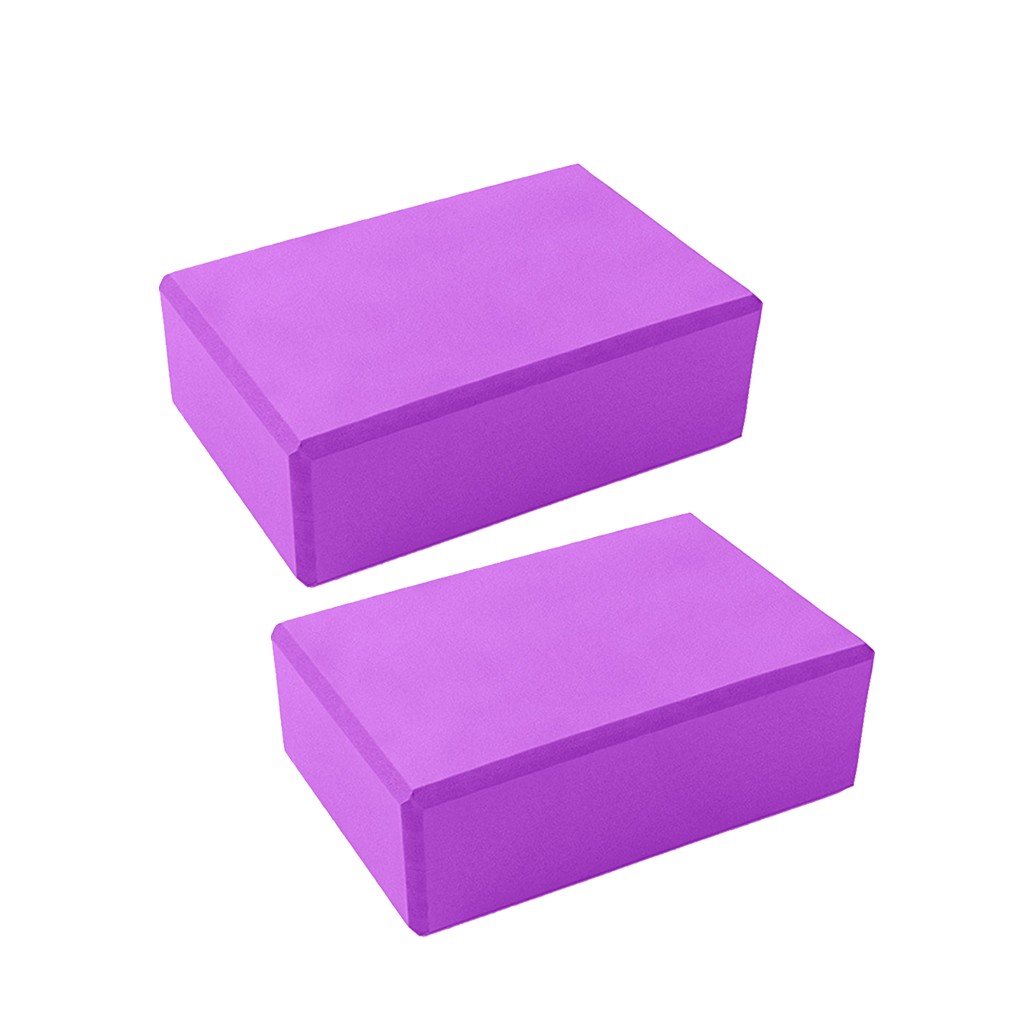 DreamHigh Yoga Block Brick Foam Sport Health Home Exercise Gym Tools 2pcs