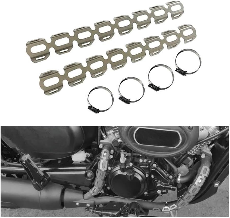Exhaust Muffler Pipe Heat Shield Protection Cover Protector for B&MW R 1200 GS LC Adventure R1250GS R 1200GS GSA R1200GS Heat Shield Wraps