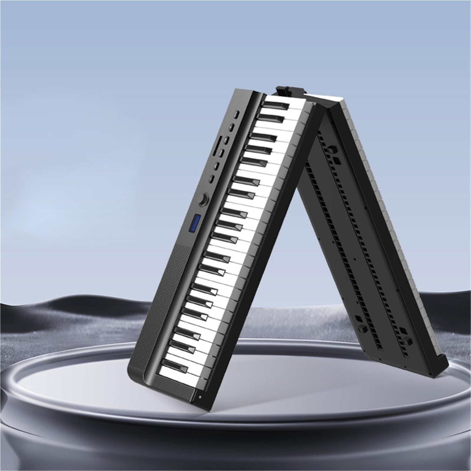 Tastiera Digitale Per Principianti Pianoforte Elettronico Portatile 88 Tasti Strumento Pianoforte Portatile Pieghevole