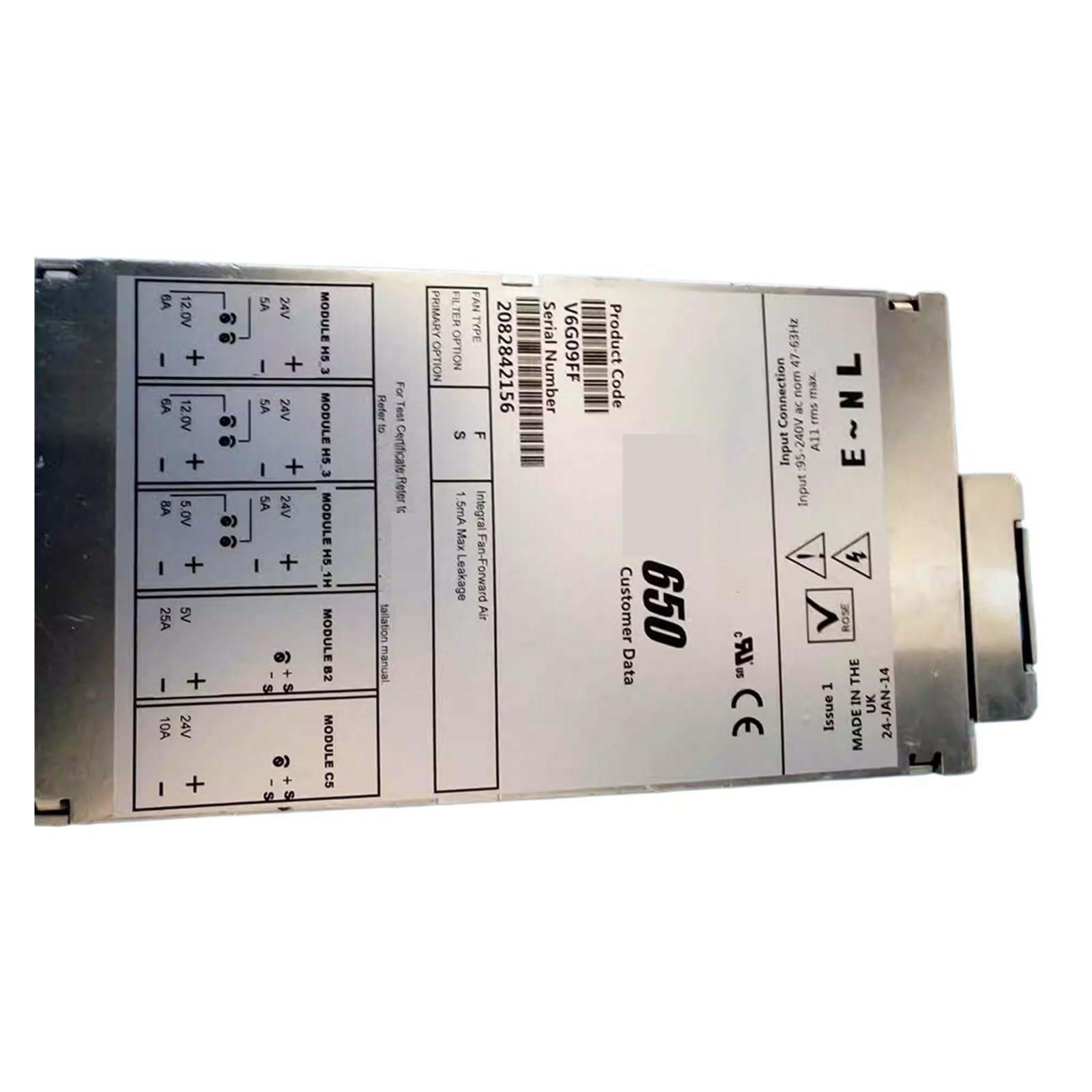 BRODEFUP V6G09FF650 Power Module