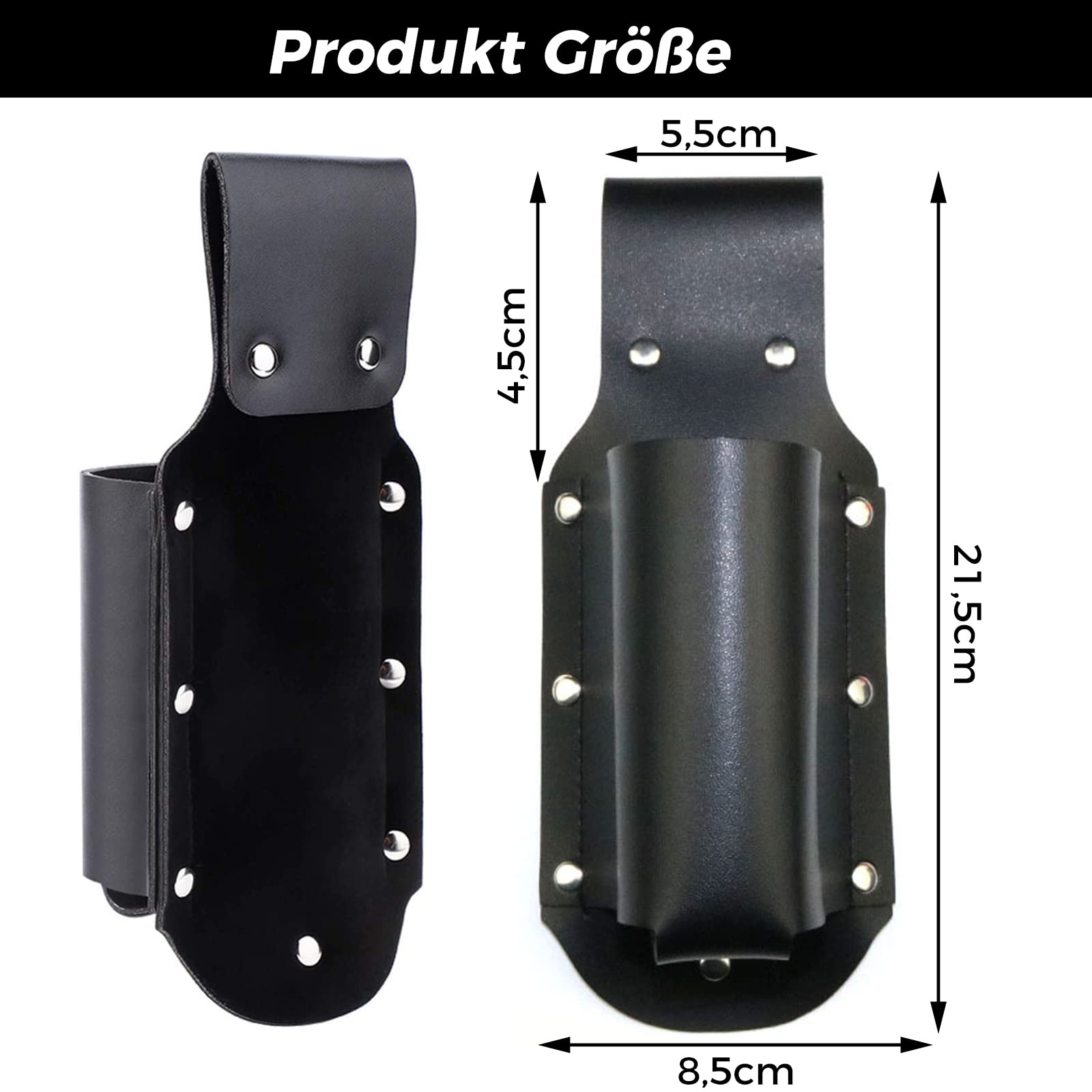 2 Stück Leder Bierhalter Gürtel - Tragbarer Bierflaschenhalter Für Outdoor-Aktivitäten