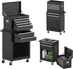 Goplus Rolling Tool Chest Organizer