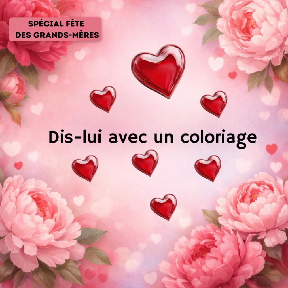 Coloriages fête des grands-mères: Dis-lui avec un coloriage