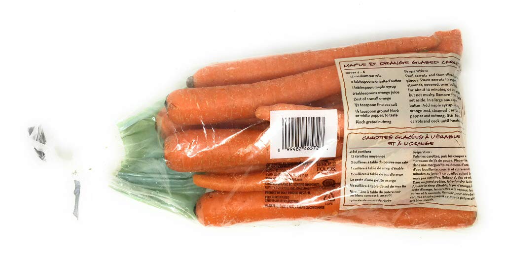 Carrot Bag Organic, 32 Ounce